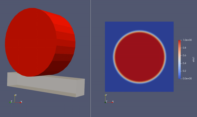 Shape evolution of a grain during pressure-solution